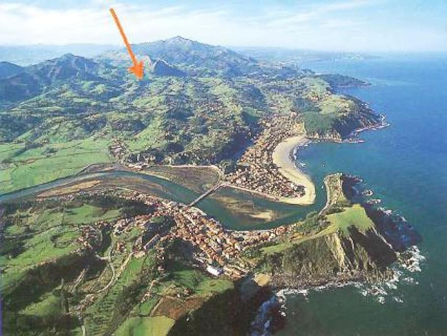 Casa Rural San Juan, Ribadesella. A 5 Minutos Del Mar Villa Exteriör bild